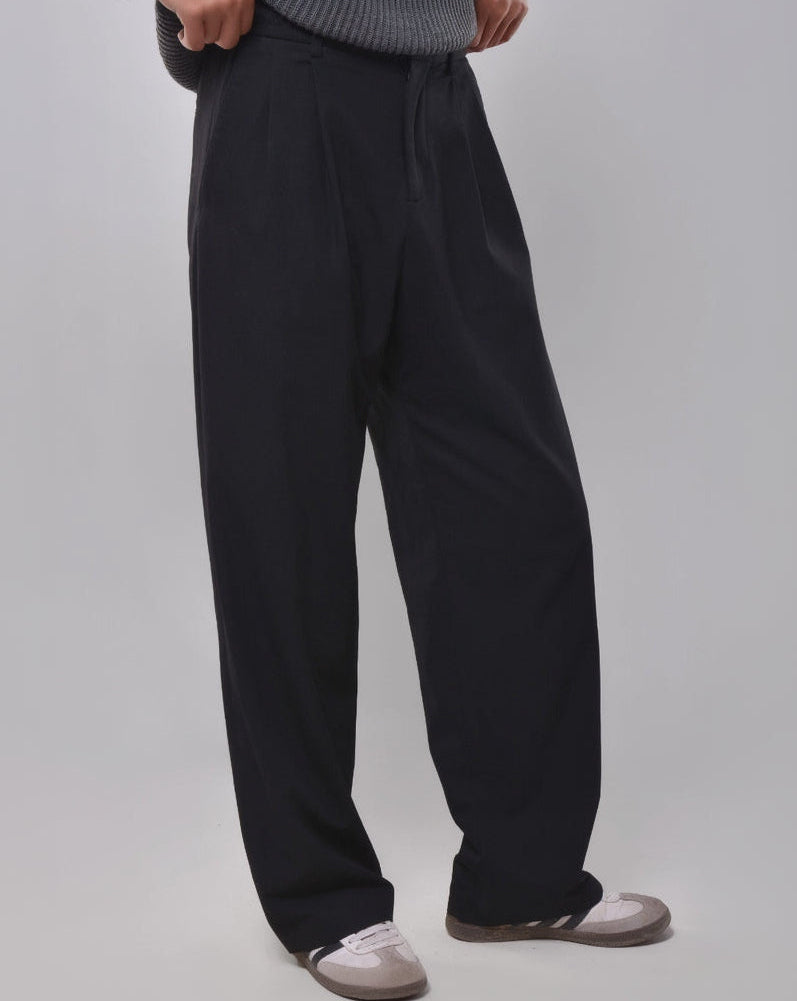 Black tailored pants