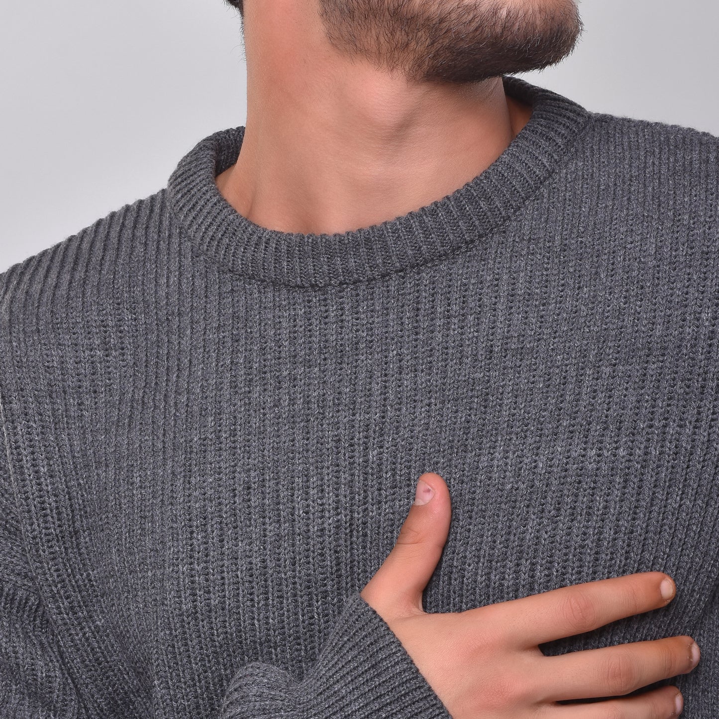 Men's Gray Pullover