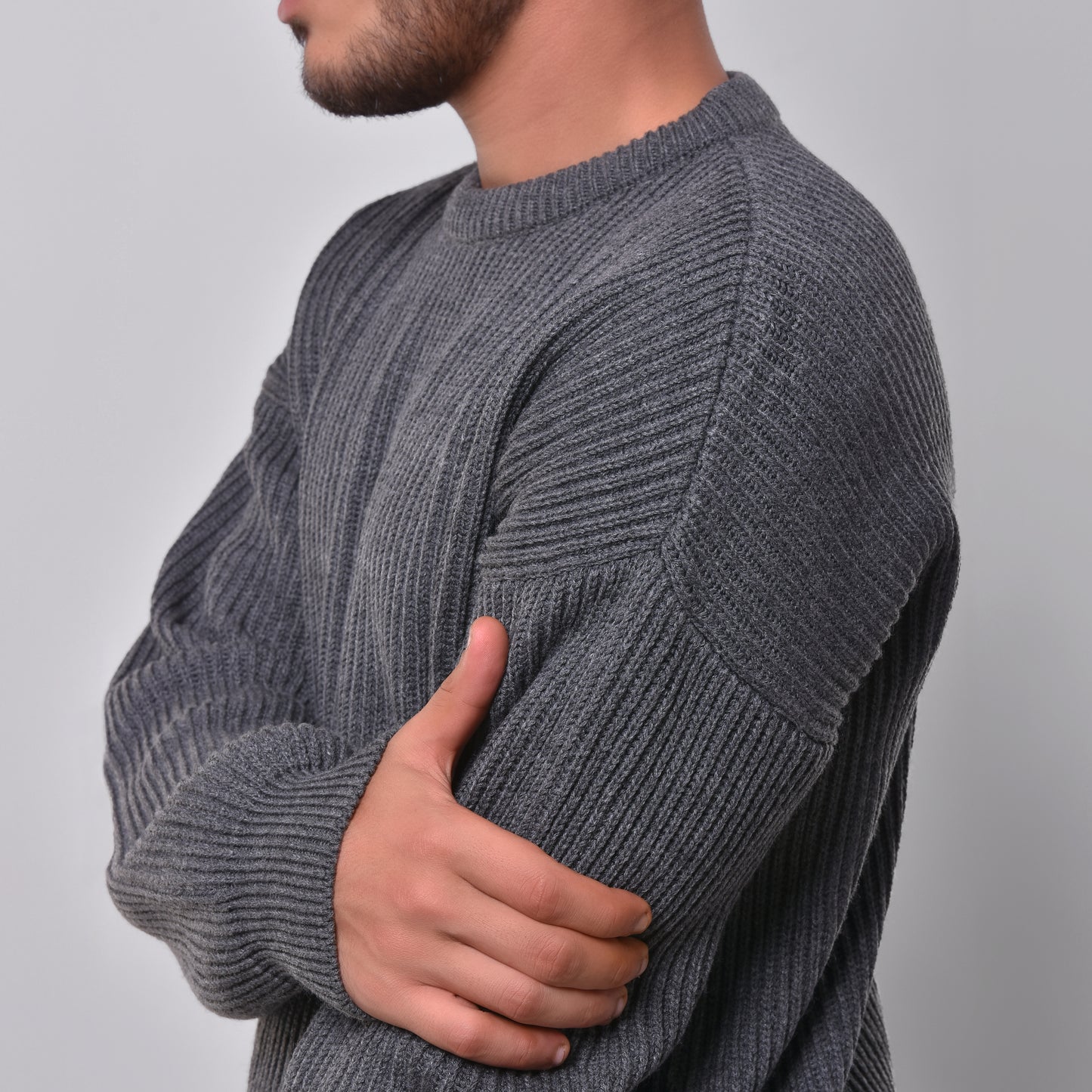 Men's Gray Pullover