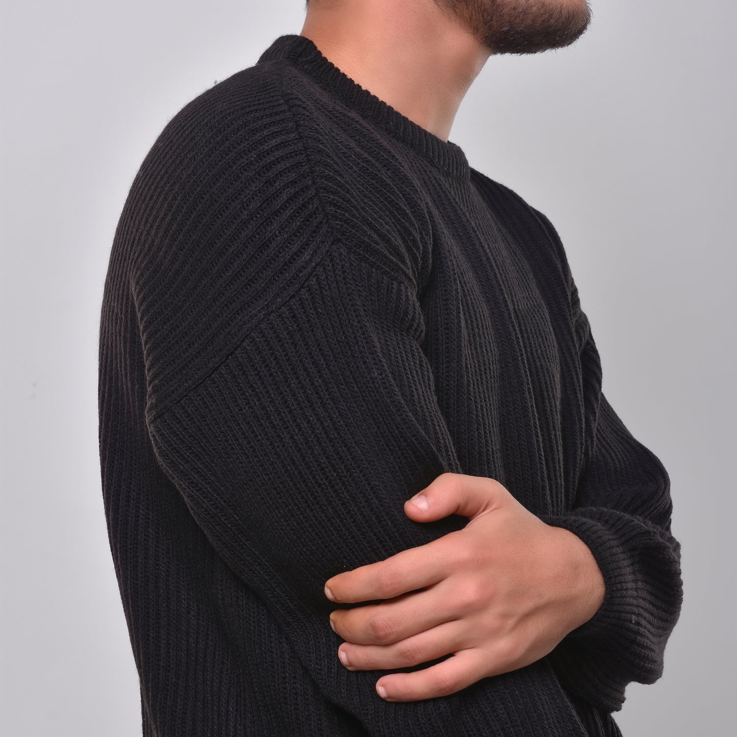 Men's Black Pullover