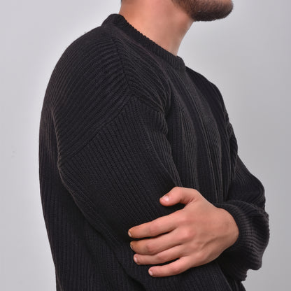 Men's Black Pullover