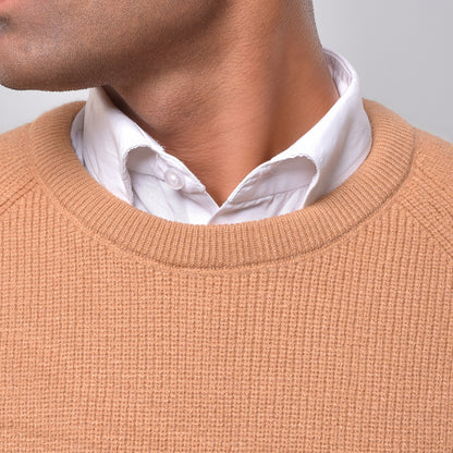 Men's Beige Pullover