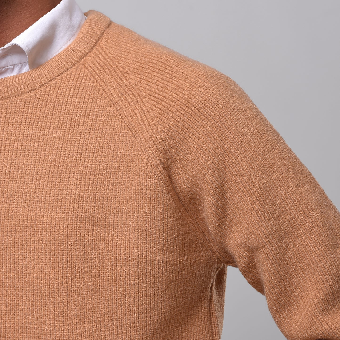 Men's Beige Pullover