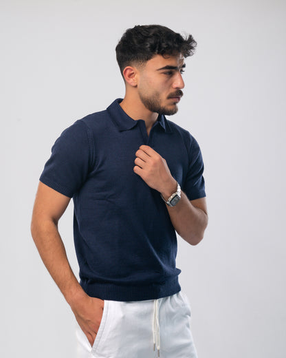 Knit Polo T-Shirt