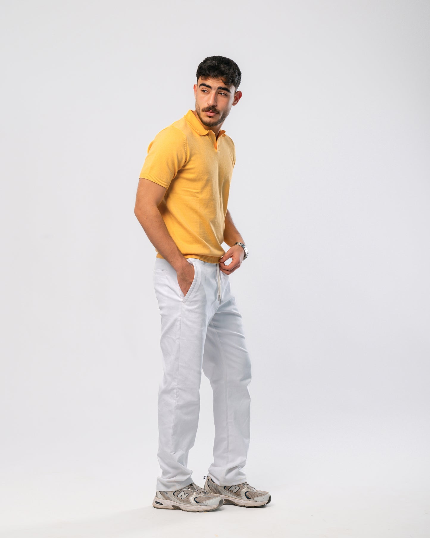 Knit Polo T-Shirt