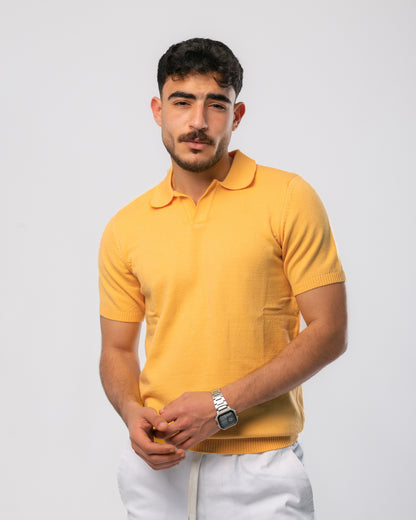 Knit Polo T-Shirt