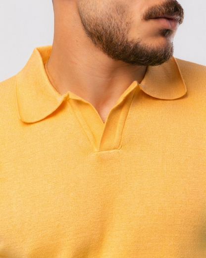 Knit Polo T-Shirt