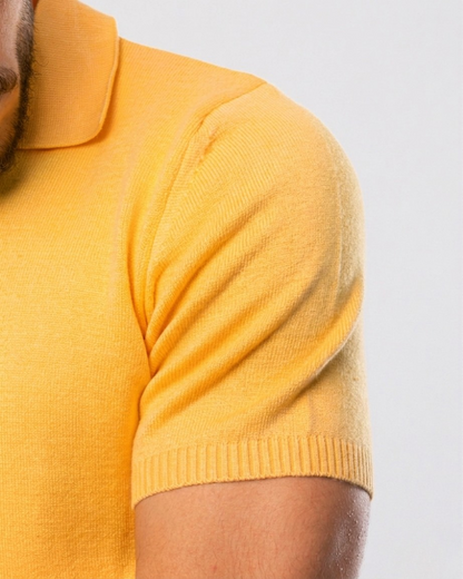 Knit Polo T-Shirt