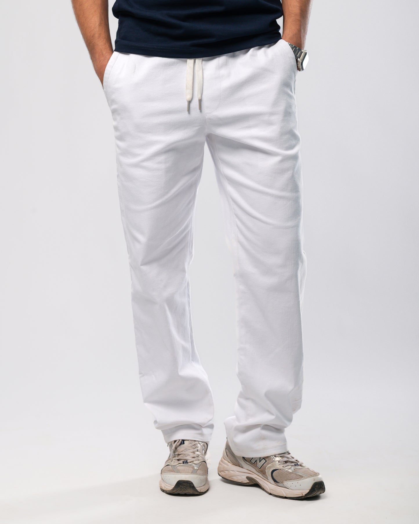 White Linen Pants