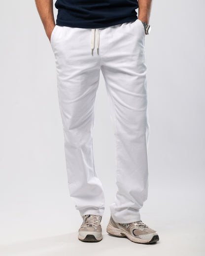 White Linen Pants