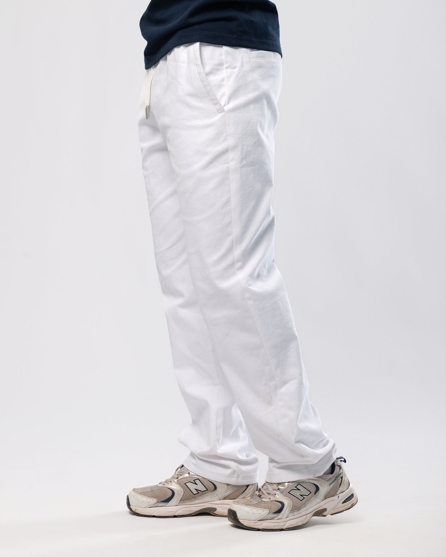 White Linen Pants