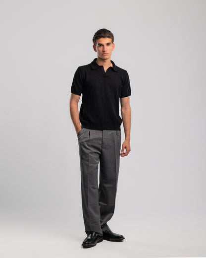 Knit Polo T-Shirt