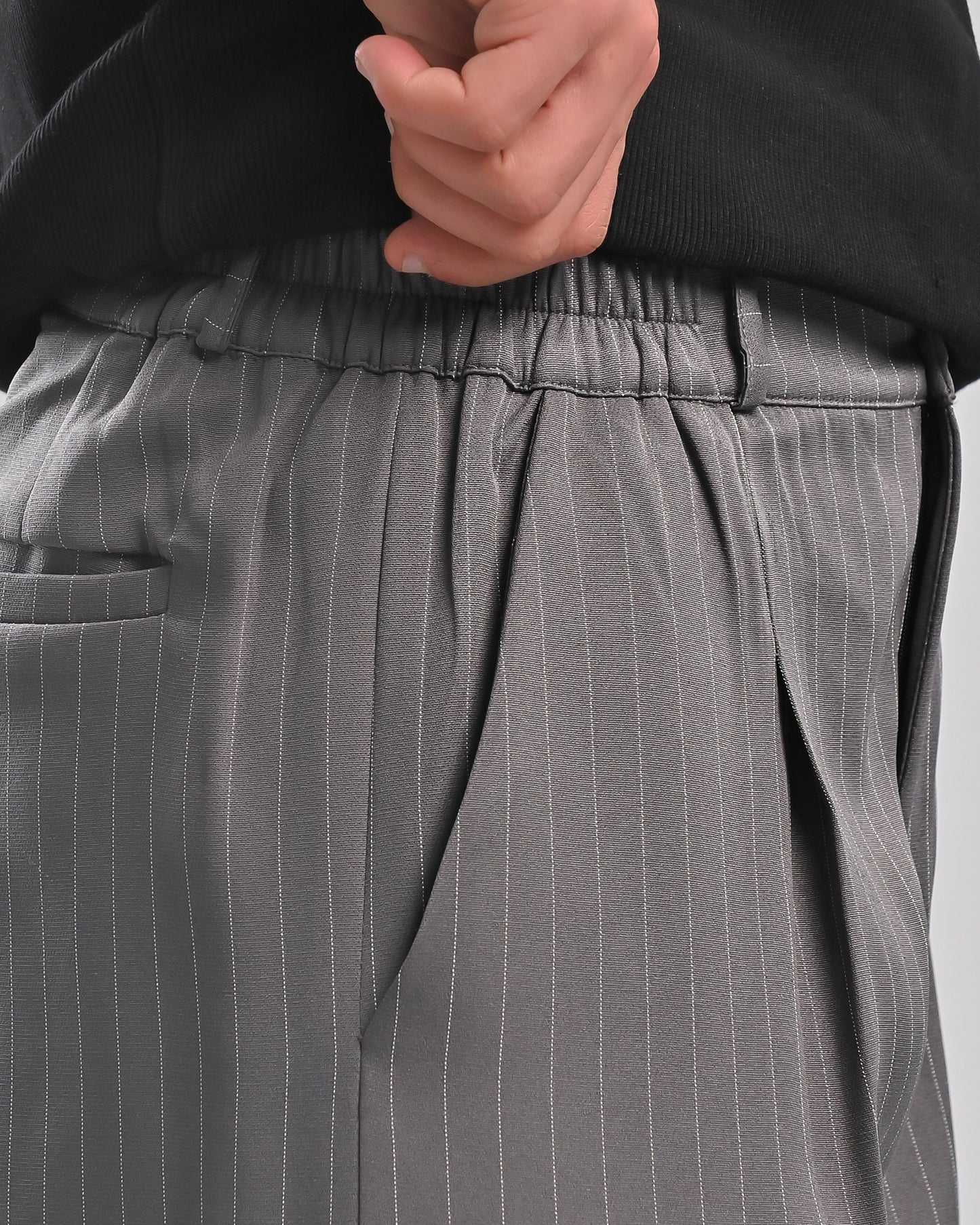 Men's Woven Striped wide leg
