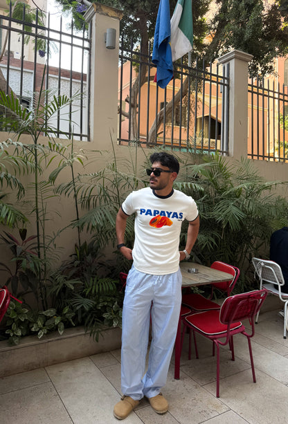 Papaya Ringer Tee